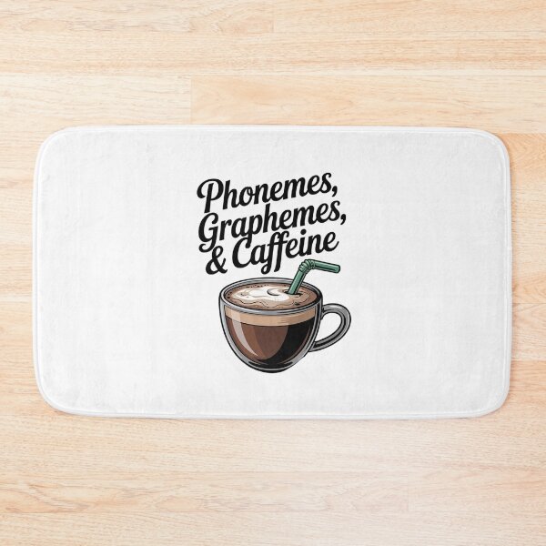 Item preview, Phonemes Graphemes Caffeine Teacher Reading3  designed and sold by lilLilaBatArt.