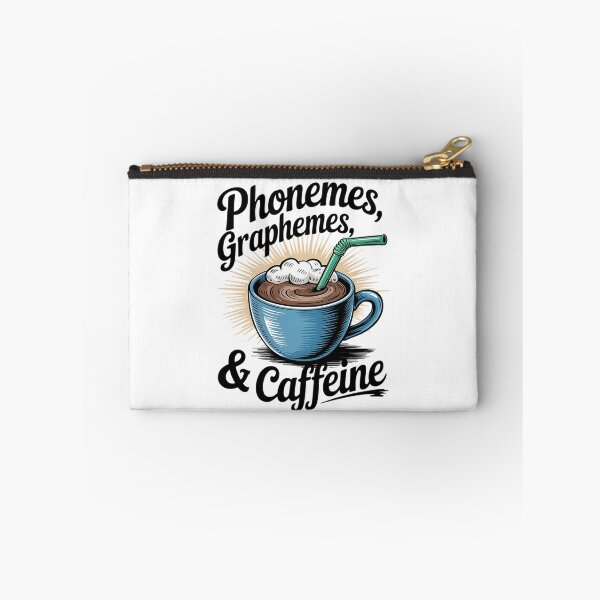 Item preview, Phonemes Graphemes Running on Caffeine Science of Reading T2  designed and sold by lilLilaBatArt.