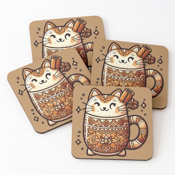 Item preview, Chai Latte Cat designed and sold by MiLaKK.