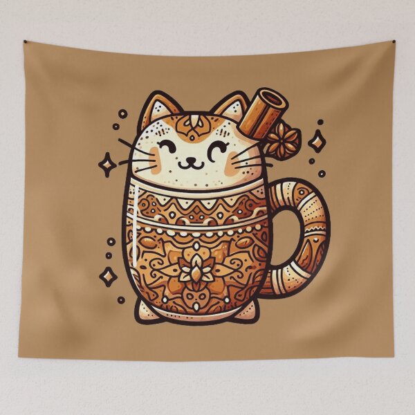Artikelvorschau, Chai Latte Katze entworfen und verkauft von MiLaKK.