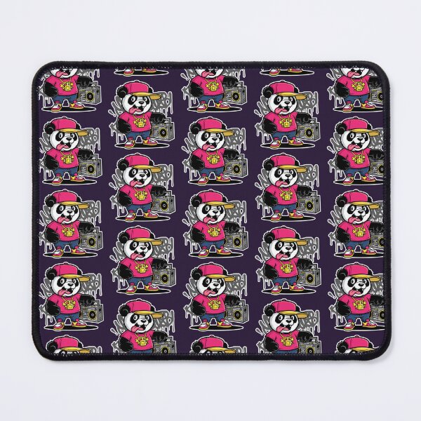 Item preview, Hip-Hop Panda with Boombox Street Art Character designed and sold by Junasaji.