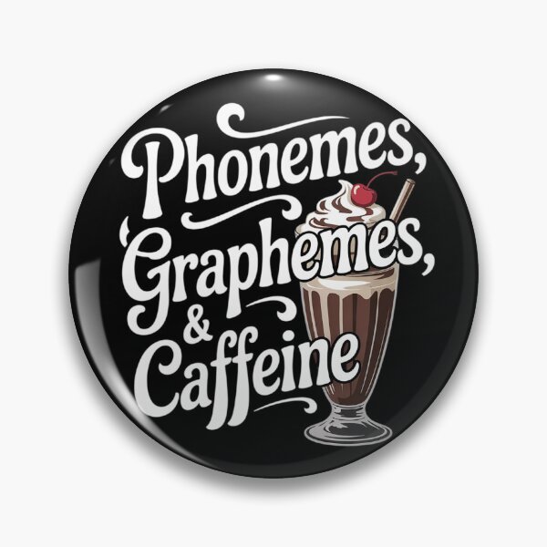 Item preview, Reading Intervention Teacher Phonemes Graphemes and Caffeine  designed and sold by lilLilaBatArt.