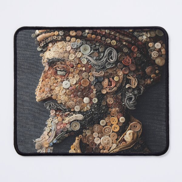 Item preview, Intricate Button Portrait of a Nobleman designed and sold by lautir.