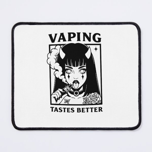 Item preview, Demon Vape Girl – Bold Dark Anime Vapor Art designed and sold by House of Taste Vape Designs.