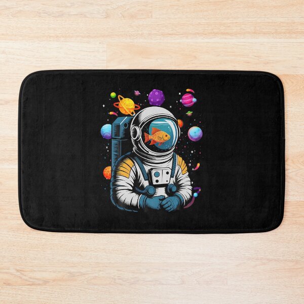 Item preview, Astronaut Fishbowl Helmet Goldfish Spaceman Suit Ufo Alien designed and sold by JuneLisa1.