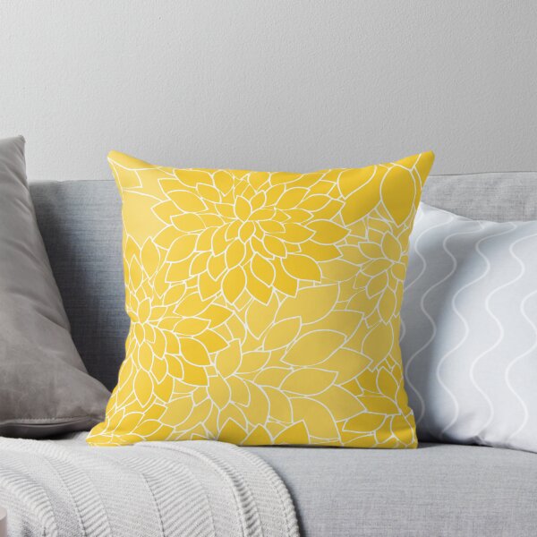 Item preview, Mustard Yellow Large Dahlia Flower Petals designed and sold by rewstudio.