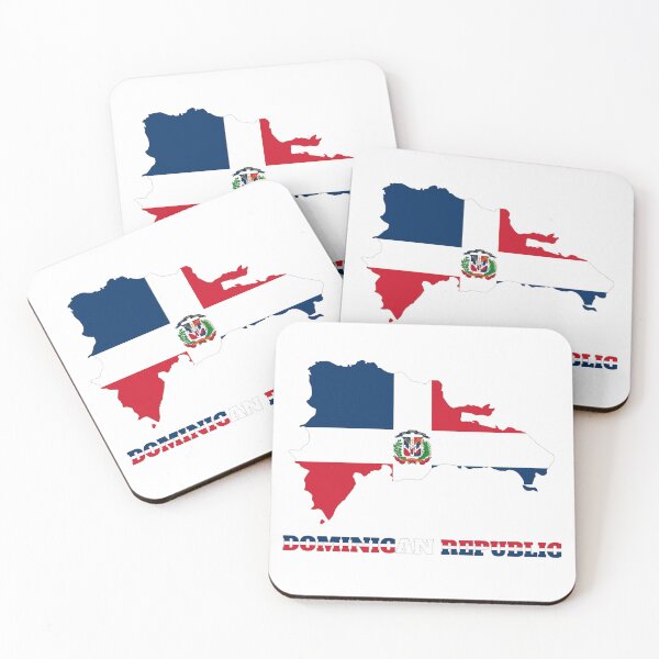 Item preview, Dominican republic Flag map design designed and sold by BasbiArt.