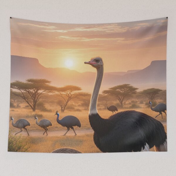 Item preview, The Ostrich and Their Cousins  designed and sold by Karen Persephone .