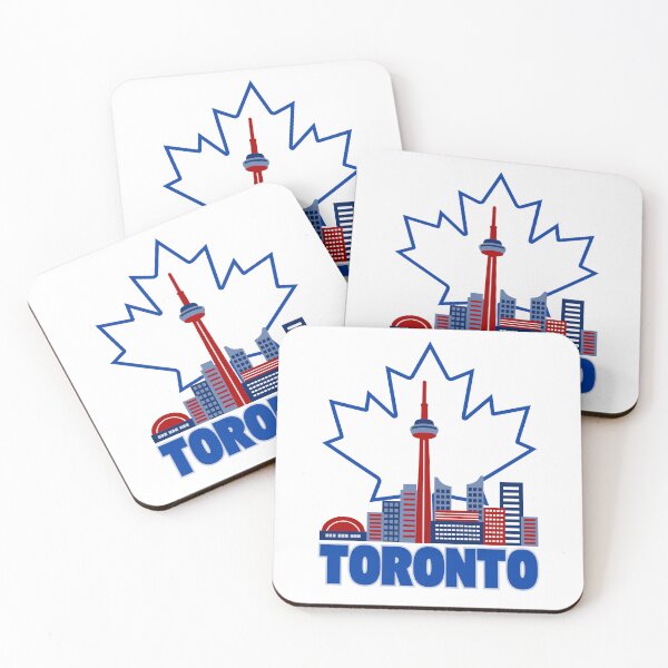 Item preview, Toronto Skyline Canada Design – CN Tower & Cityscape Maple Leaf Art designed and sold by J0b4t.