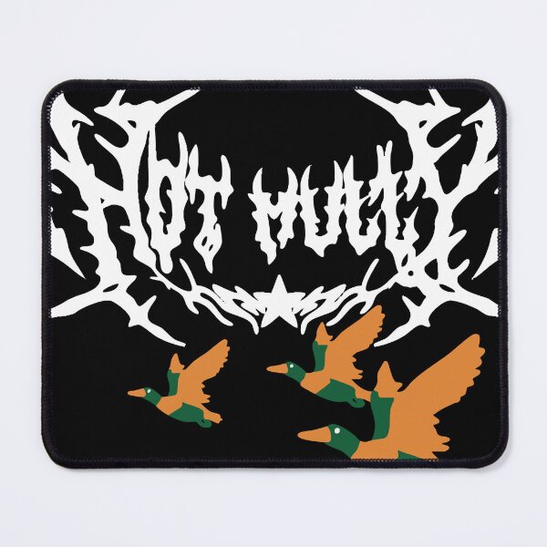 Item preview, Hot Mully Metal Font with Ducks (White Font) designed and sold by SketchyBunny.