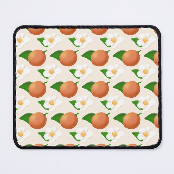 Item preview, Orange with flower and leaves patern designed and sold by MilediVinter.