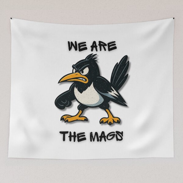 Item preview, “We Are The Mags” Newcastle United - NUFC Fan Art designed and sold by Pokah79.