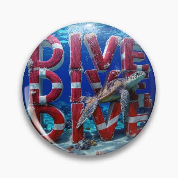 Item preview, Dive Dive Dive Print designed and sold by Lichentroupe63.
