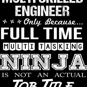 Artwork thumbnail, Multi Skilled Engineer by SperryRoger