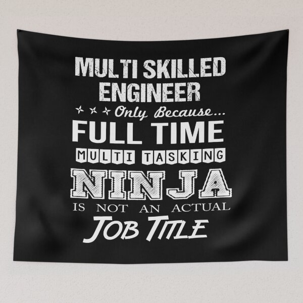 Item preview, Multi Skilled Engineer designed and sold by SperryRoger.
