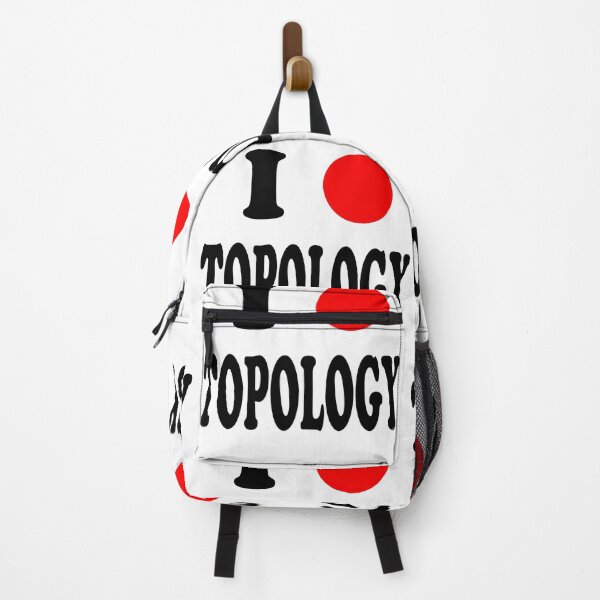 Item preview, Funny Nerdy I Circle (Heart) Topology Topologist Math Teacher Black Text designed and sold by MathWare MathClips.
