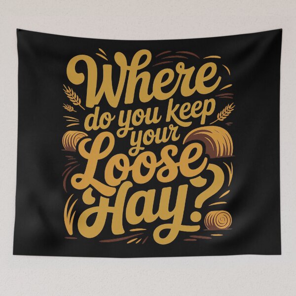Item preview, Where do you keep your loose hay? designed and sold by tachyon273.