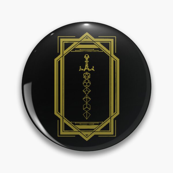 Item preview, Art Deco Dice Sword designed and sold by Wicked_Faery.