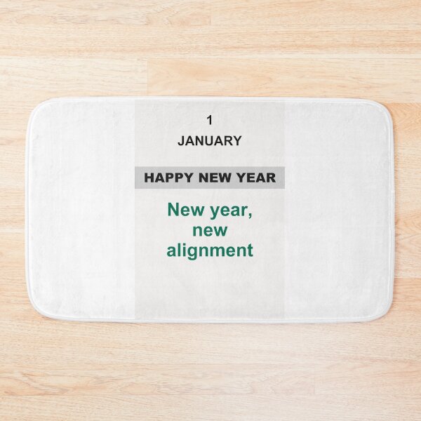 Item preview, Happy New Year - January 1, Edition: 72 designed and sold by ariksworld.