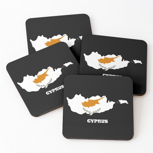 Item preview, CYPRUS Flag map design designed and sold by BasbiArt.