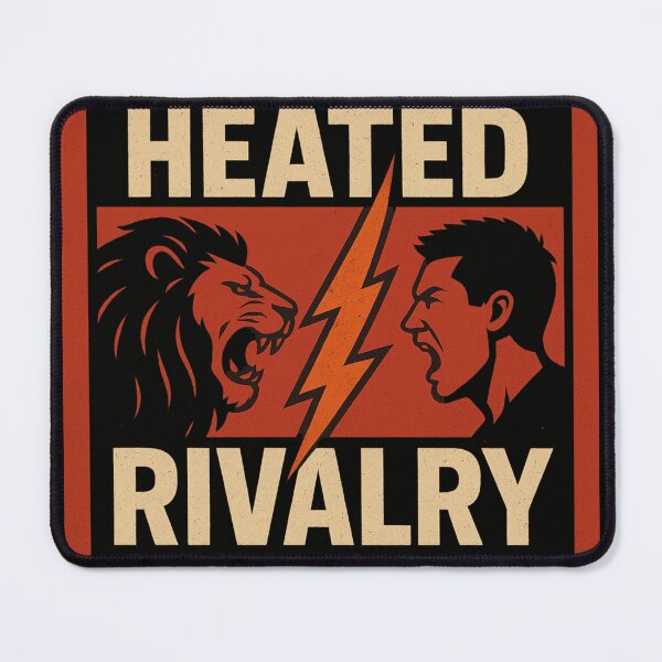 Item preview, Heated Rivalry – Fierce Face-Off Lightning Battle Graphic T-Shirt designed and sold by LatestDesign95.