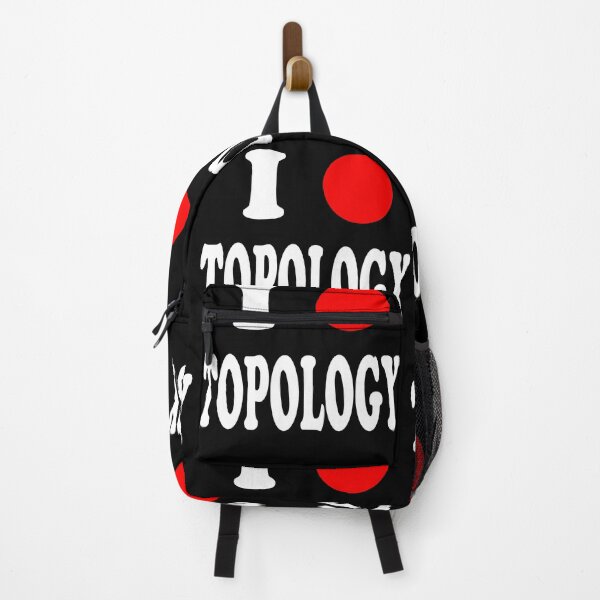 Item preview, Funny Nerdy I Circle (Heart) Topology Topologist Math Teacher White Text designed and sold by MathWare MathClips.