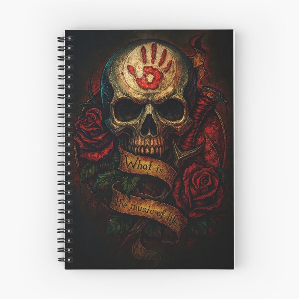 Item preview, What is the music of life? Dark Brotherhood Motto designed and sold by My Artprintz.