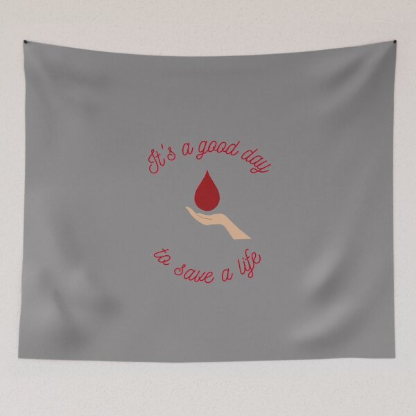 Item preview, It's a good day to save a life designed and sold by Valgeneva.