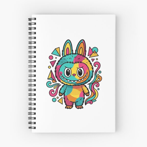 Item preview, labubu art, cute adorable labubu doll with vibrant colors designed and sold by nicnacc.