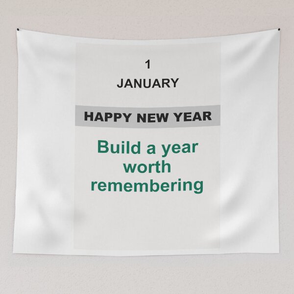 Item preview, Happy New Year - January 1, Edition: 74 designed and sold by ariksworld.