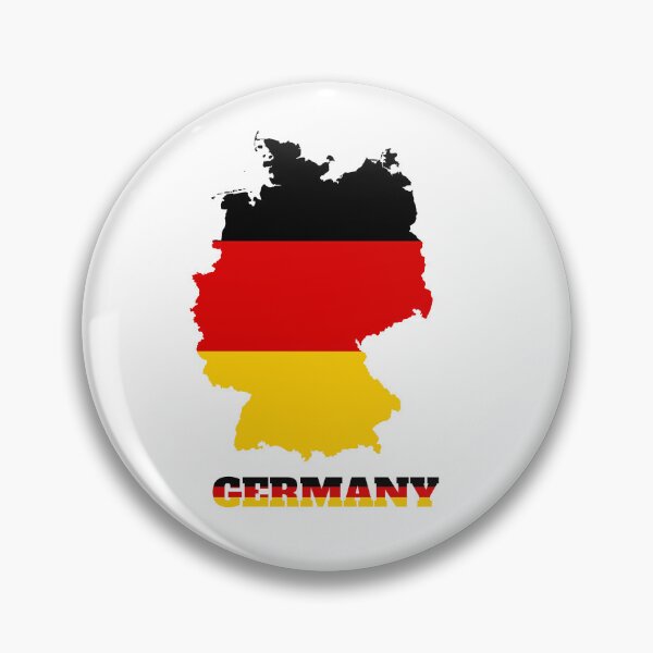 Item preview, GERMANY Flag map design designed and sold by BasbiArt.