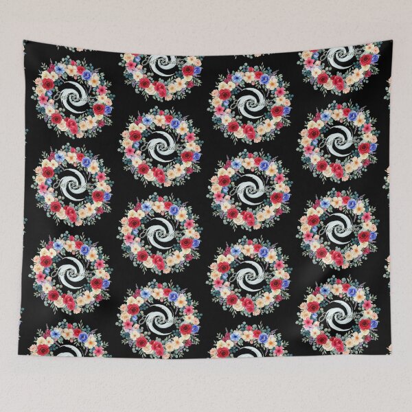 Item preview, Just Breathe (V.10) - Watercolor Floral Wreath Relaxation Meditation Wellness Design designed and sold by D-Islamic.