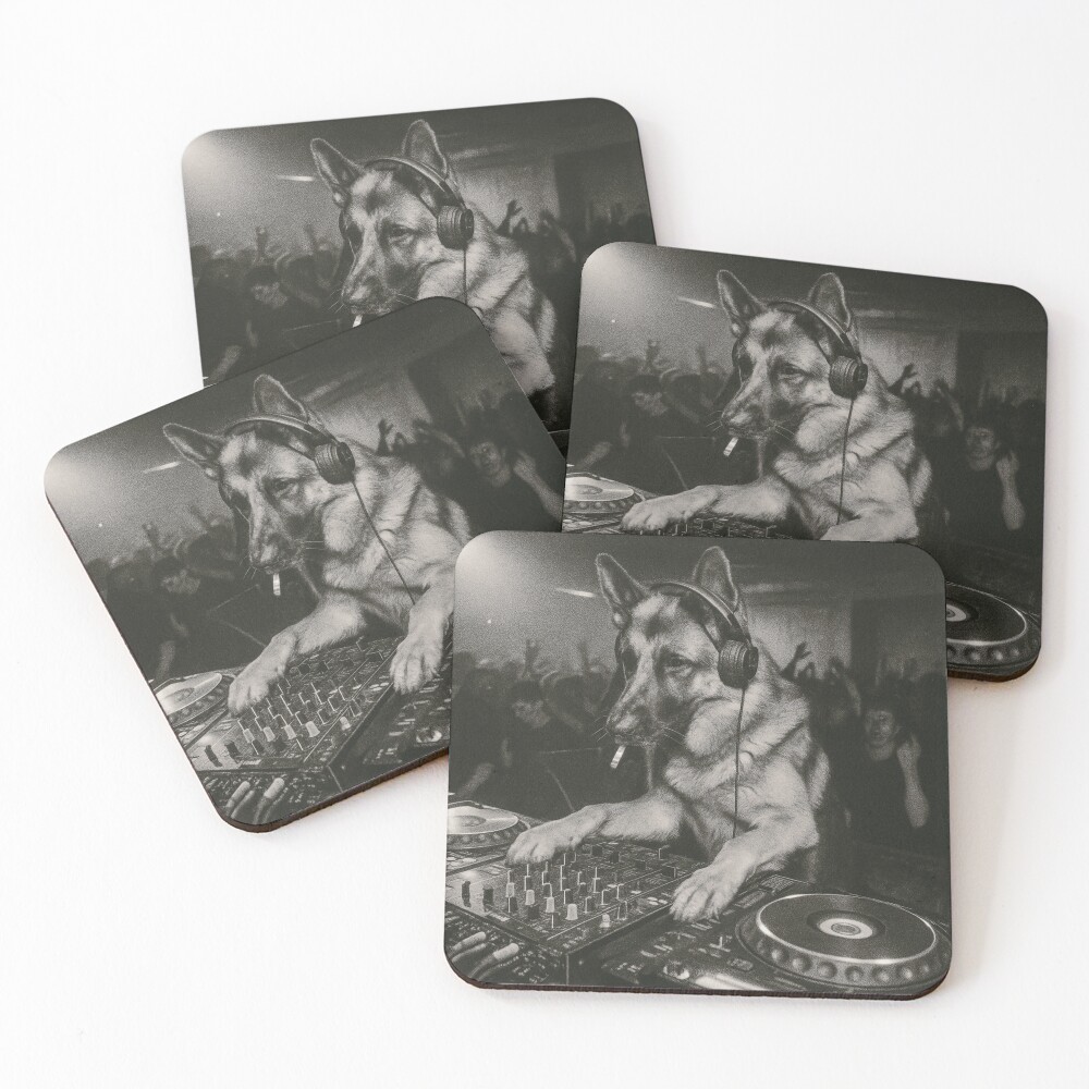 Item preview, Coasters (Set of 4) designed and sold by LaterDesign.