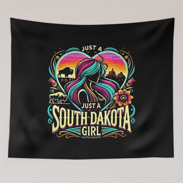 Item preview, Just A South Dakota Girl designed and sold by JoannMinndy.