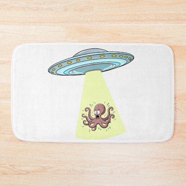 Item preview, Octopus Abduction by UFO designed and sold by Really Bad Art.