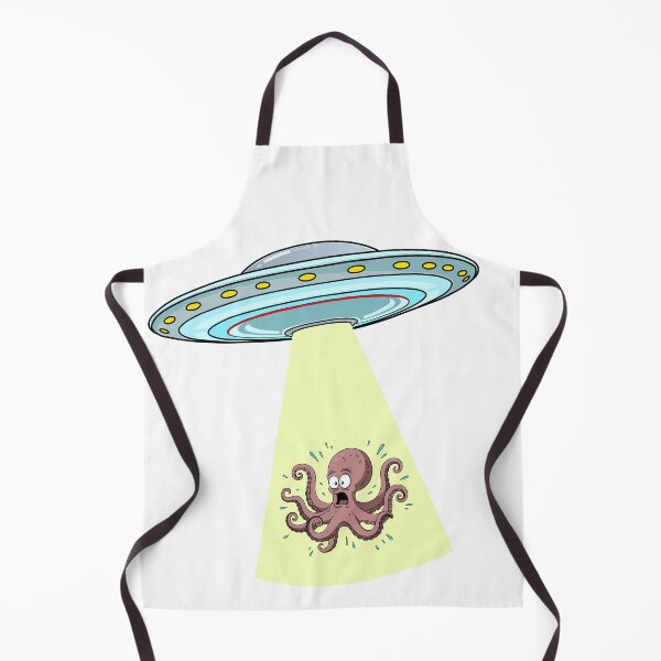 Item preview, Octopus Abduction by UFO designed and sold by Really Bad Art.