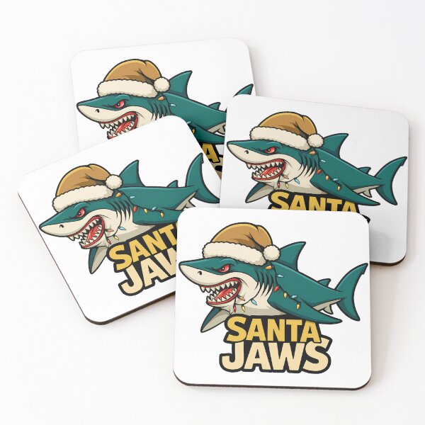 Item preview, Santa Jaws Christmas Shark designed and sold by DariusZD.