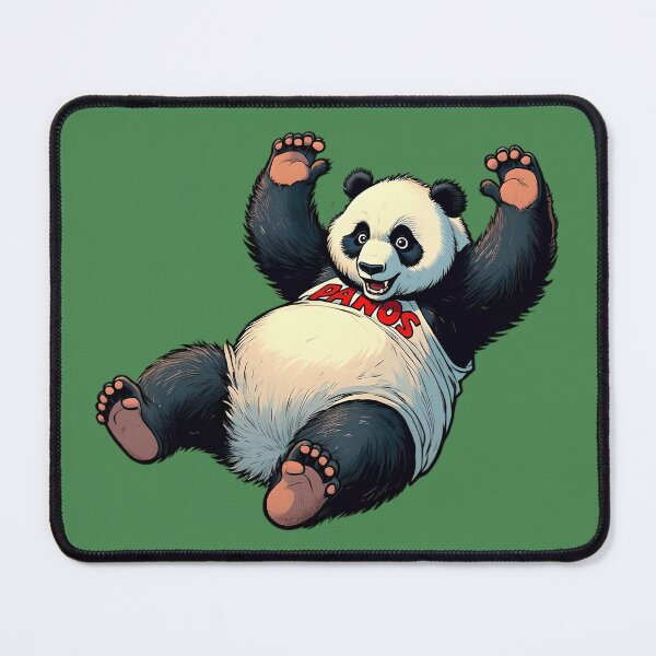 Item preview, Cute Rolling Panda – Funny Cartoon Panda designed and sold by SamartkitDesign.