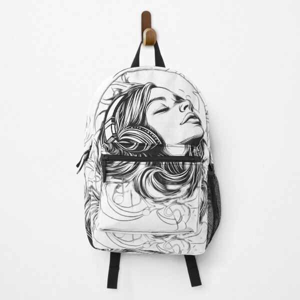 Item preview, Music Lover Headphones Art Illustration designed and sold by Kruti Collection.