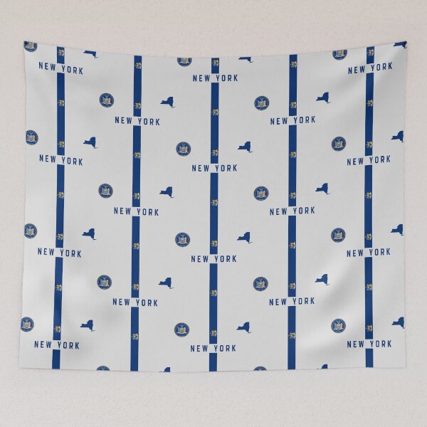 Item preview, Modern New York Cross Design - State Seal, Map & Flag Inspired designed and sold by mashmosh.
