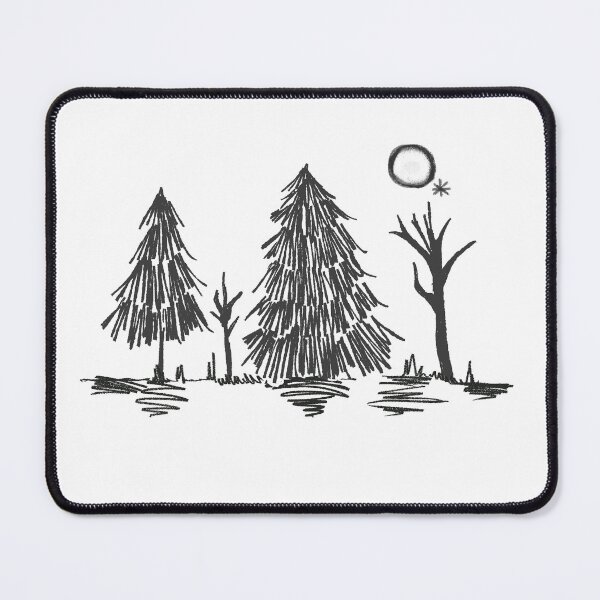 Item preview, Sticky Treeline designed and sold by turingpatterns.