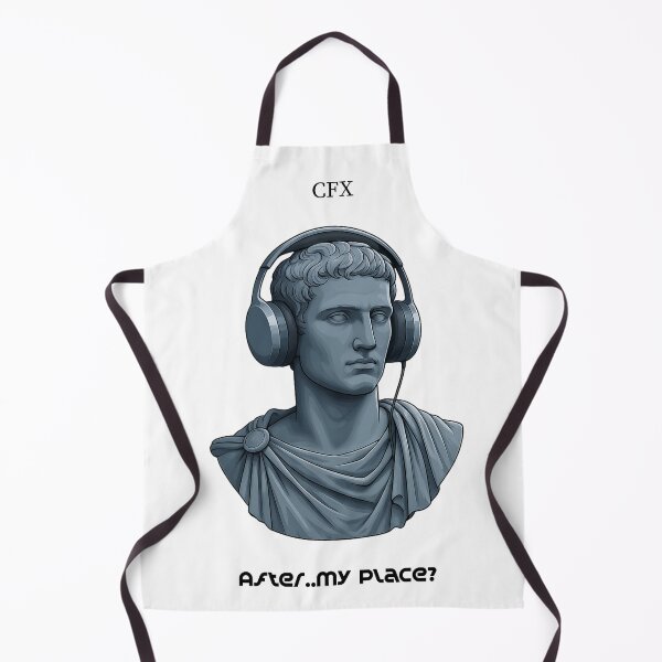 Item preview, Classical Statue with Headphones | Urban Aesthetic Art designed and sold by CaesarFraterX.