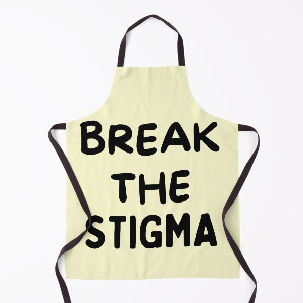 Item preview, Break the Stigma_Black designed and sold by Mind Empowerment Designs.
