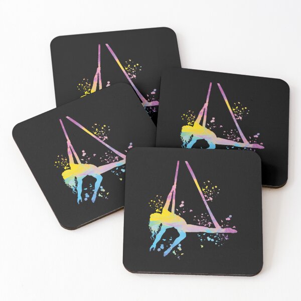 Item preview, Aerialist Colorsplash Aerial Yoga Aerial Silk designed and sold by JoannMinndy.