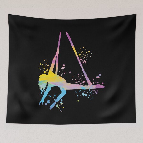 Item preview, Aerialist Colorsplash Aerial Yoga Aerial Silk designed and sold by JoannMinndy.