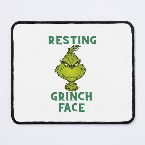 Item preview, Resting Grinch Face designed and sold by MCPtheArtiste.