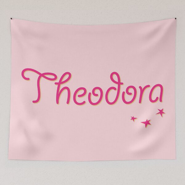 Item preview, My Name is Theodora designed and sold by CharlottePlaceArt.