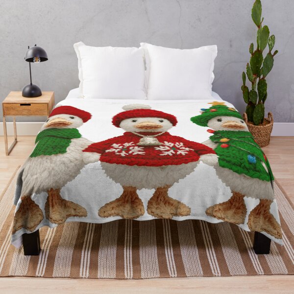 Item preview, Christmas Ducks (Embroidered) designed and sold by NF Designs Studio DTF.