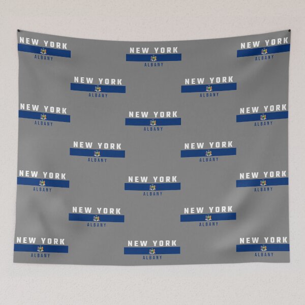 Item preview, New York State Pride, Flag, Emblem & Albany - Classic NY Tee designed and sold by mashmosh.