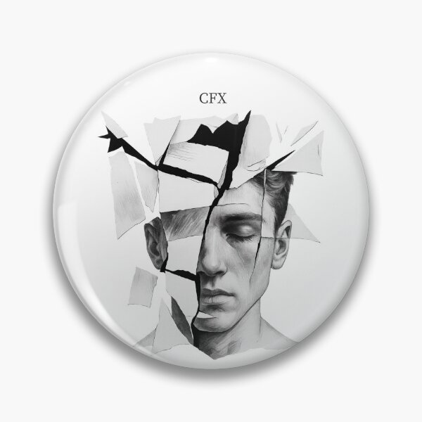 Item preview, Fragmented Mind Portrait | Abstract Line Art designed and sold by CaesarFraterX.